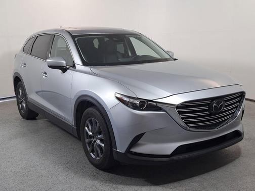 Sonic Silver Metallic 2023 Mazda CX-9 Touring