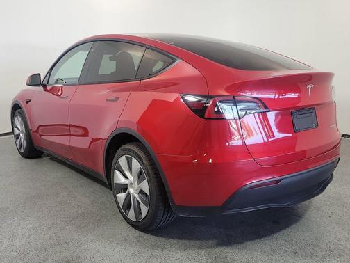 Red Multi-Coat 2023 Tesla Model Y Long Range Dual Motor All-Wheel Drive