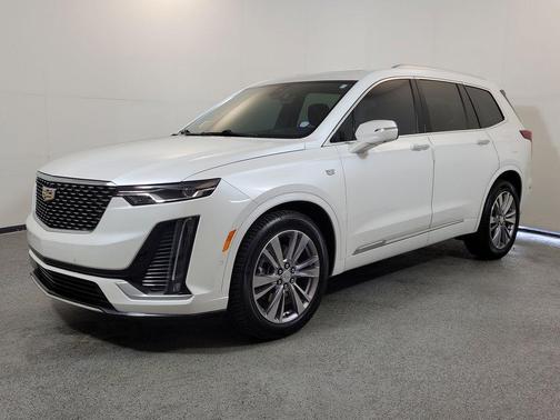 Crystal White Tricoat 2023 Cadillac XT6 Premium Luxury FWD