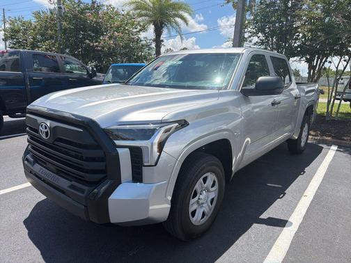 Celestial Silver Metallic 2025 Toyota Tundra SR
