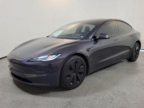 Stealth Grey 2025 Tesla Model 3 Long Range