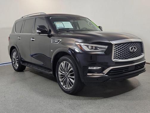 Black Obsidian 2018 INFINITI QX80 Base