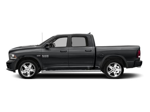 Granite Crystal Metallic Clearcoat 2017 RAM 1500 Night Crew Cab 4x4 5'7' Box