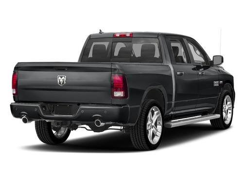 Granite Crystal Metallic Clearcoat 2017 RAM 1500 Night Crew Cab 4x4 5'7' Box