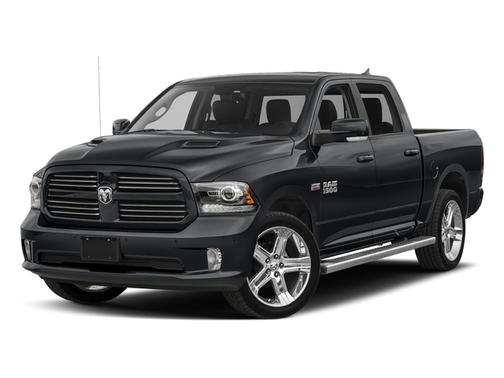 Granite Crystal Metallic Clearcoat 2017 RAM 1500 Night Crew Cab 4x4 5'7' Box