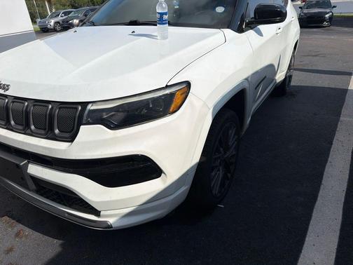 Bright White Clearcoat 2022 Jeep Compass High Altitude