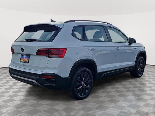 Pure White 2024 Volkswagen Taos 1.5T S