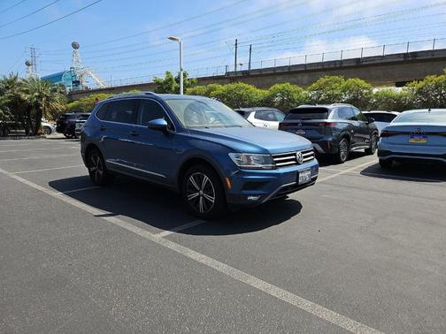 Silk Blue Metallic 2019 Volkswagen Tiguan 2.0T SEL