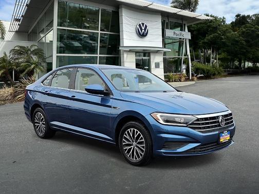 Silk Blue Metallic 2019 Volkswagen Jetta 1.4T SEL