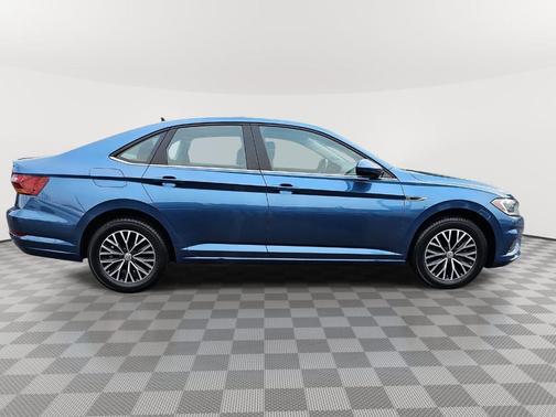 Silk Blue Metallic 2019 Volkswagen Jetta 1.4T SEL