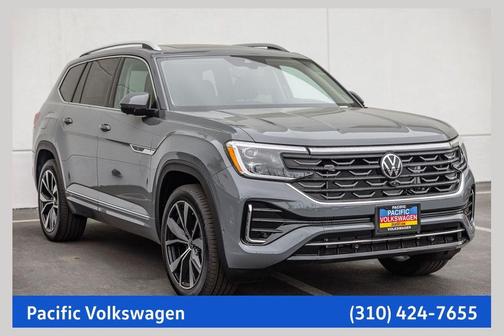 Pure Gray 2026 Volkswagen Atlas 2.0T SEL Premium R-Line