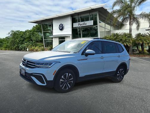 Pure White 2023 Volkswagen Tiguan 2.0T S