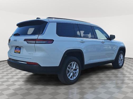 Bright White Clearcoat 2025 Jeep Grand Cherokee L Laredo