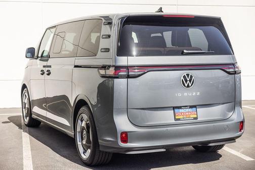 Indium Grey Metallic - Candy White 2025 Volkswagen ID. Buzz Pro S Plus