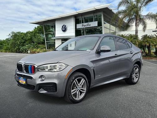 Space Gray Metallic 2018 BMW X6 xDrive35i