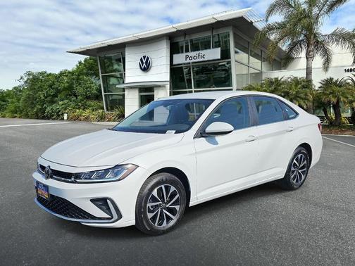 Pure White 2026 Volkswagen Jetta 1.5T S
