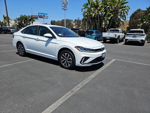 Pure White 2026 Volkswagen Jetta 1.5T S