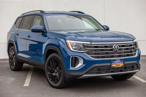 Lake Blue 2026 Volkswagen Atlas 2.0T SE W/TECHNOLOGY