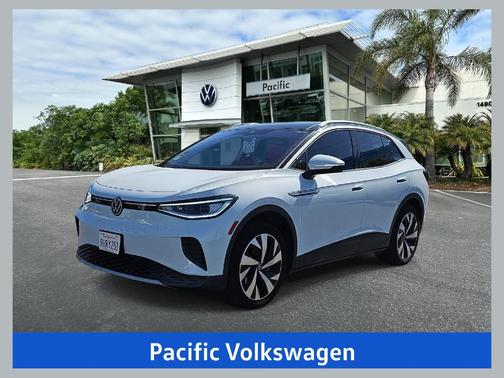 Glacier White 2021 Volkswagen ID.4 Pro S