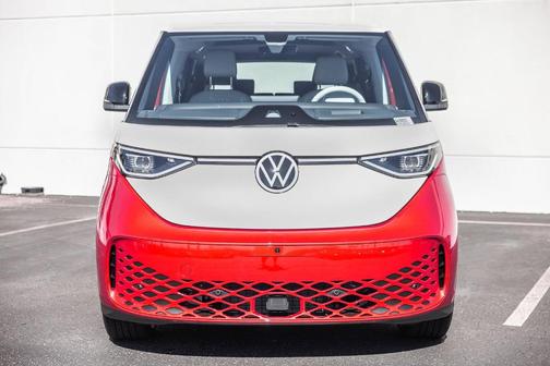 Cherry Red W/Metro Silver Upper 2025 Volkswagen ID. Buzz Pro S Plus