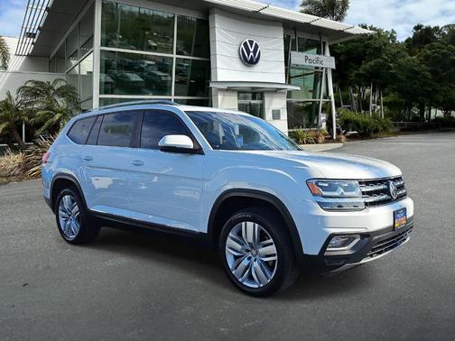 Pure White 2020 Volkswagen Atlas 2.0T SEL