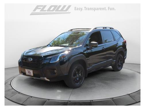 Crystal Black Silica 2025 Subaru Forester Wilderness