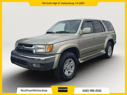 Silver 2002 Toyota 4Runner SR5 Sport