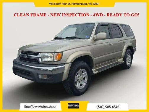 Silver 2002 Toyota 4Runner SR5 Sport