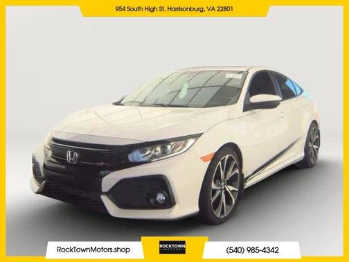 Lunar Silver Metallic 2019 Honda Civic Si Base