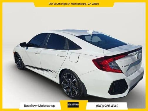 Lunar Silver Metallic 2019 Honda Civic Si Base