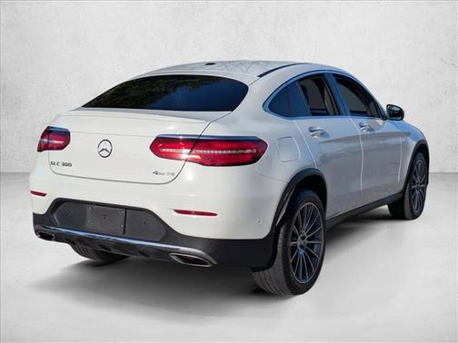 Polar White 2019 Mercedes-Benz GLC 300 4MATIC Coupe