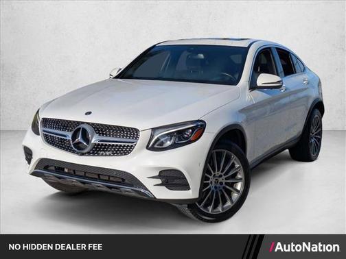 Polar White 2019 Mercedes-Benz GLC 300 4MATIC Coupe