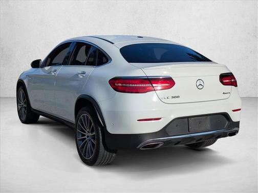 Polar White 2019 Mercedes-Benz GLC 300 4MATIC Coupe