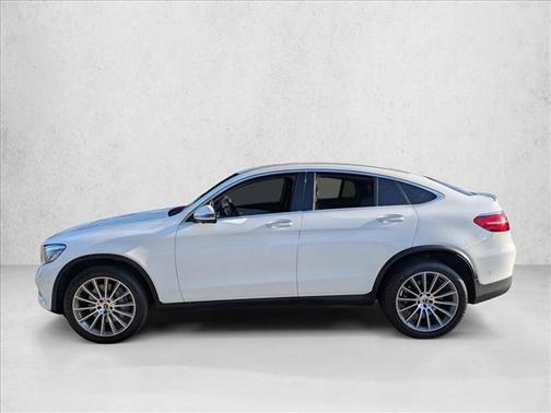 Polar White 2019 Mercedes-Benz GLC 300 4MATIC Coupe