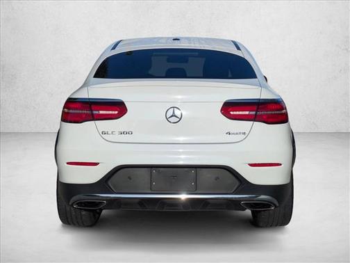 Polar White 2019 Mercedes-Benz GLC 300 4MATIC Coupe