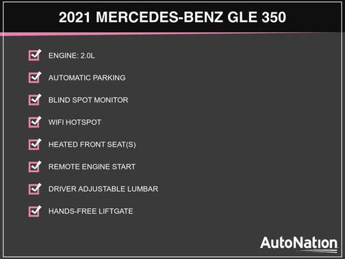 2021 Mercedes-Benz GLE 350 Base