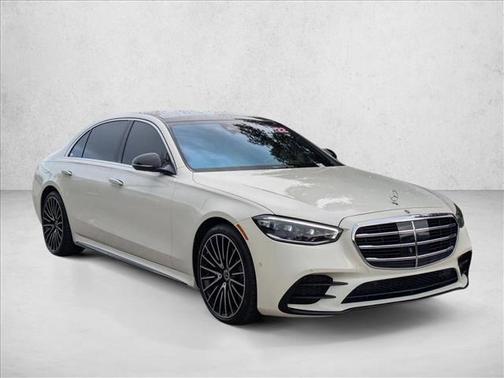 MANUFAKTUR Diamond White 2022 Mercedes-Benz S-Class 4MATIC