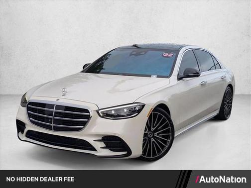 MANUFAKTUR Diamond White 2022 Mercedes-Benz S-Class 4MATIC