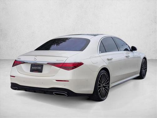 MANUFAKTUR Diamond White 2022 Mercedes-Benz S-Class 4MATIC