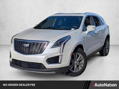 Crystal White Tricoat 2023 Cadillac XT5 Premium Luxury
