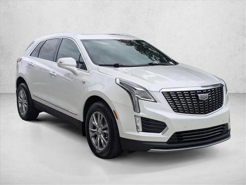 Crystal White Tricoat 2023 Cadillac XT5 Premium Luxury