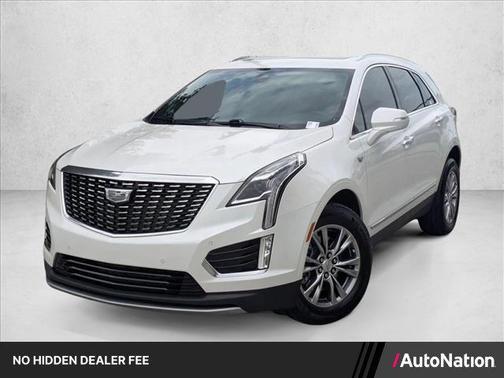 Crystal White Tricoat 2023 Cadillac XT5 Premium Luxury