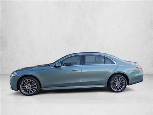 Verde Silver Metallic 2026 Mercedes-Benz S-Class 4MATIC