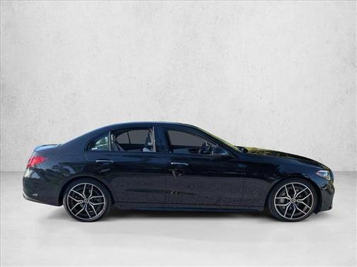 Black 2024 Mercedes-Benz C-Class C 300 4MATIC
