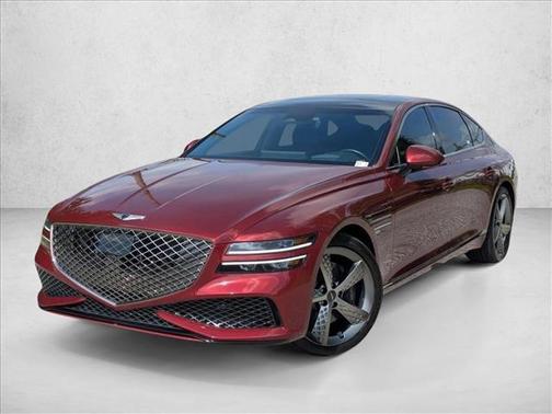 Cavendish Red 2024 Genesis G80 3.5T Sport AWD