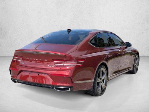 Cavendish Red 2024 Genesis G80 3.5T Sport AWD