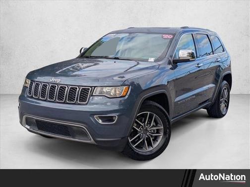Slate Blue Pearlcoat 2020 Jeep Grand Cherokee Limited