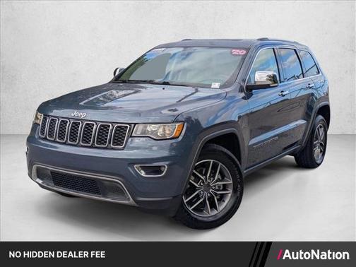 Slate Blue Pearlcoat 2020 Jeep Grand Cherokee Limited