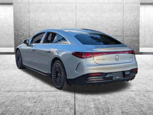 Cirrus Silver Metallic 2024 Mercedes-Benz EQS 450 4MATIC
