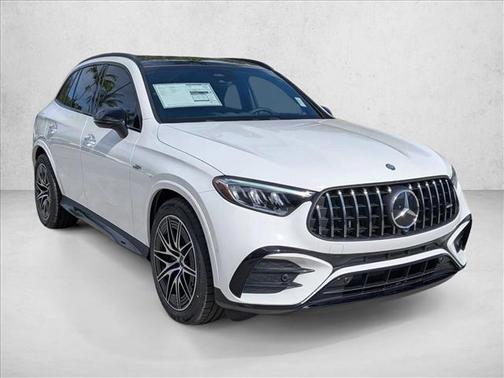 Polar White 2026 Mercedes-Benz AMG GLC 43 4MATIC